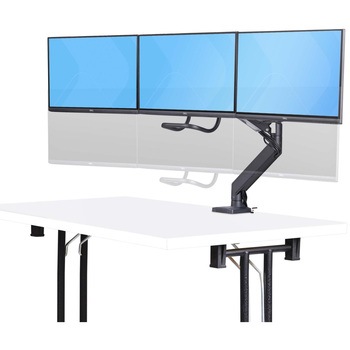モニターアーム/Cクランプ グロメット固定式/3画面/最大27インチ/耐荷重7kg/VESA対応/クロスバー/高さ角度調整可能/PC パソコン ディスプレイアーム StarTech.com