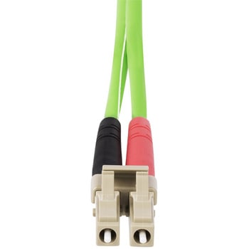 光ファイバーケーブル/OM5 マルチモード/15m/LC-LC/UPCコネクター/50/125μm/2芯/LOMMFジップコード/VCSEL/100Gbps/低挿入損失/LSZH/ネットワーク通信用 オプティカル パッチコード StarTech.com