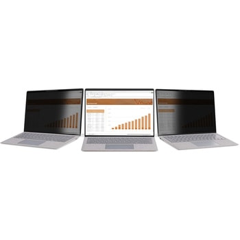 覗き見防止プライバシーフィルター/12.4インチ Surface Laptop Go 1、2、3対応/275x195mm/4方向/自己吸着タイプ/視野角60度/非光沢/ブルーライトカット/2in1 タブレットPC  液晶保護フィルム StarTech.com