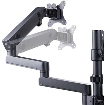 モニターアーム/Cクランプ グロメット固定式/トリプル液晶/最大27インチ/耐荷重7kg/VESA対応/多関節/高さ角度調整可能/3画面 PC パソコン ディスプレイアーム StarTech.com