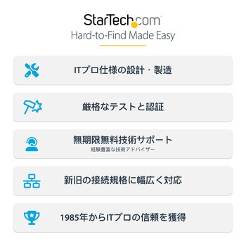 セキュリティーワイヤーロック/ケーブル長2m/シリンダー錠/25個セット 統一キー4本付属/標準、Noble Wedge、Nano Saverスロット対応/盗難対策 PC パソコンロック ケーブル StarTech.com