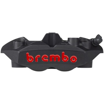 M-4 ラジアル モノブロック 4P キャリパー ブラックアルマイト レッドロゴ 右 120.A397.60 brembo