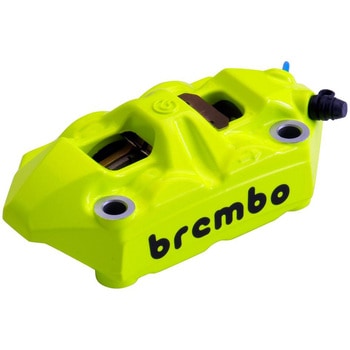 M-4 ラジアル モノブロック 4P キャリパー フルオイエロー ブラックロゴ 左 120.9885.83 brembo