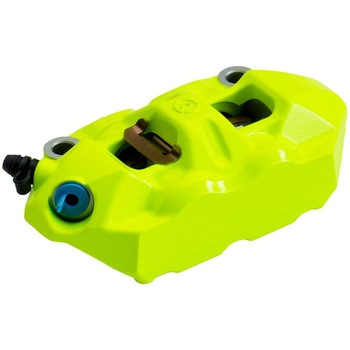 M-4 ラジアル モノブロック 4P キャリパー フルオイエロー ブラックロゴ 左 120.9885.83 brembo