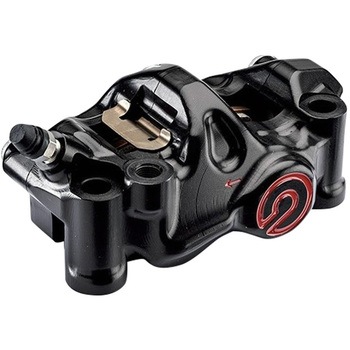 484 cafe racer ラジアル CNC 4P キャリパー ブラックアルマイト レッドロゴ 右 120.B473.21 brembo