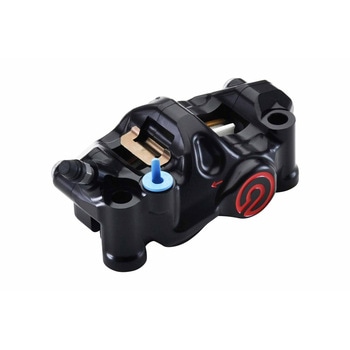 484 cafe racer ラジアル CNC 4P キャリパー ブラックアルマイト レッドロゴ 右 120.B473.21 brembo