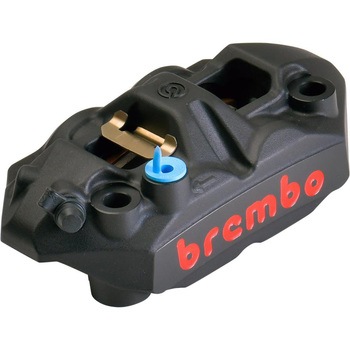 M-4 ラジアル モノブロック 4P キャリパー ブラックアルマイト レッドロゴ 左右セット 220.A397.50 brembo