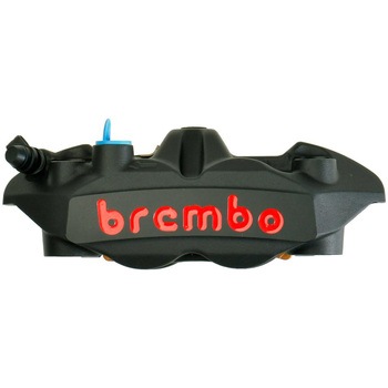 M-4 ラジアル モノブロック 4P キャリパー ブラックアルマイト レッドロゴ 左右セット 220.A397.50 brembo