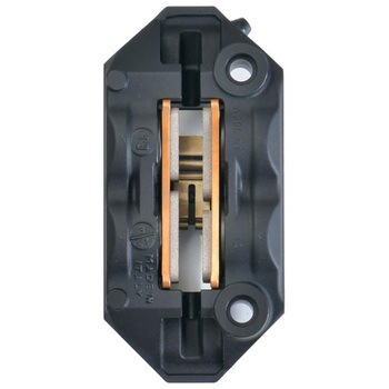 M-4 ラジアル モノブロック 4P キャリパー ブラックアルマイト レッドロゴ 左右セット 220.A397.50 brembo