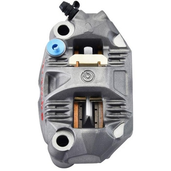 GP4-RS ラジアル モノブロック 4P キャリパー チタニウムアルマイト レッドロゴ 左右セット 220.C783.10 brembo