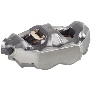 STYLEMA ラジアル モノブロック 4P キャリパー チタニウムアルマイト レッドロゴ 左右セット 220.D020.10 brembo