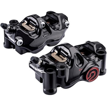 484 cafe racer ラジアル CNC 4P キャリパー ブラックアルマイト レッドロゴ 左右セット 220.B473.20 brembo