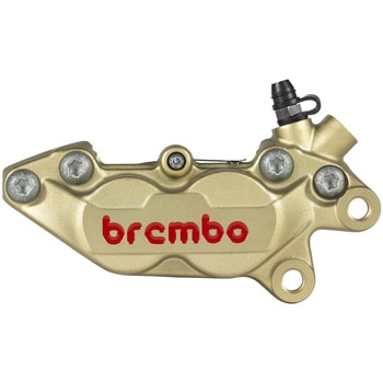 P4-40R アキシャル 4P キャリパー ゴールド レッドロゴ 右 20.5165.84 brembo