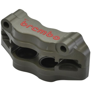 レーシング ラジアル CNC 4P キャリパー ハードアルマイト レッドロゴ 左 XA7.89.10 brembo