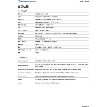 TRB145 産業向けRS485 to LTEゲートウェイ 技適認証 - テルトニカ・ネットワークス