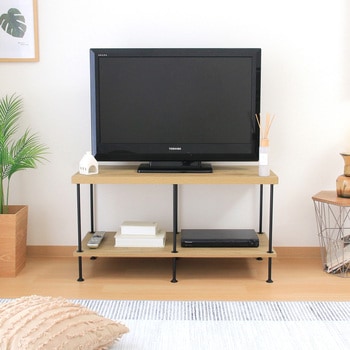 EZBOツイストロック TV台90幅 OAK NA 不二貿易