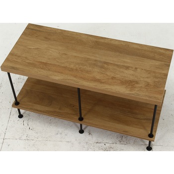 EZBOツイストロック TV台90幅 OAK NA 不二貿易