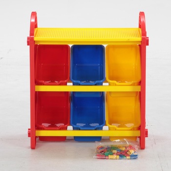 トイボックスSカラフル100pcsブロック付97016/70118 不二貿易