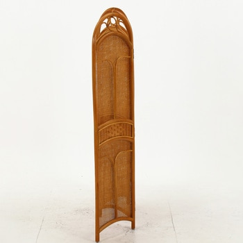 ラタン スクリーン 3連 HY 不二貿易