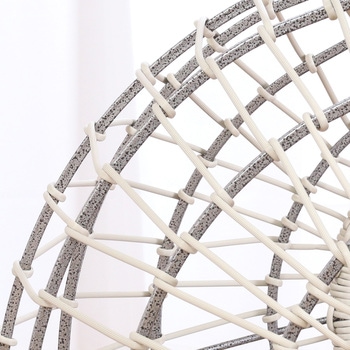 ペット用ハンギングチェア 半円 GY - 不二貿易