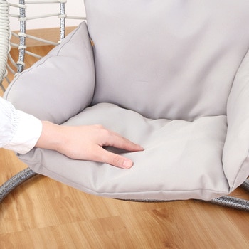 ペット用ハンギングチェア 半円 GY - 不二貿易