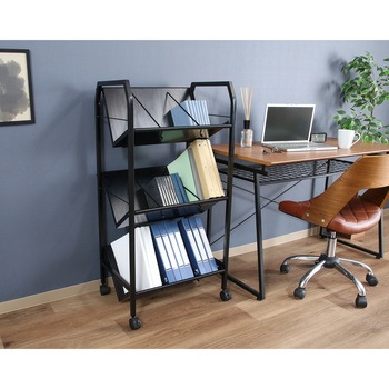 ファイルワゴン ブラック 不二貿易