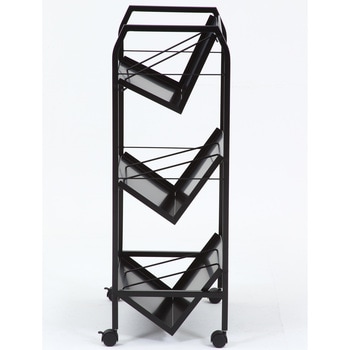 ファイルワゴン ブラック 不二貿易