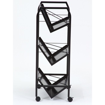 ファイルワゴン ブラック 不二貿易