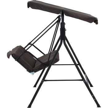 ブランコ 2P ポルド クッション付き GY 不二貿易