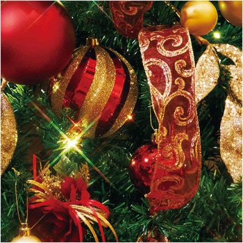 8813-396 クリスマス ツリーセット クリスマスレッド 1セット ストア
