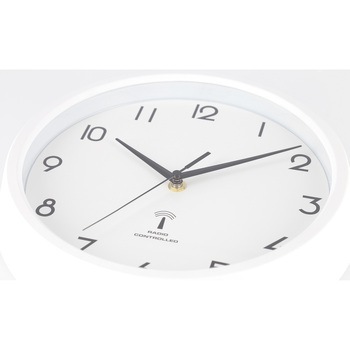 電波掛時計 カペラ Φ27cm WH(27268) 不二貿易