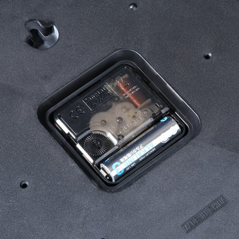 掛時計 エンケル Φ30 BK 不二貿易