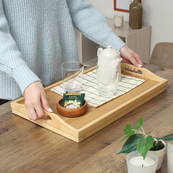 折りたたみ式すべりにくいトレー 不二貿易