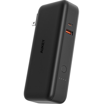 モバイルバッテリー搭載AC充電器 AUKEY(オーキー)