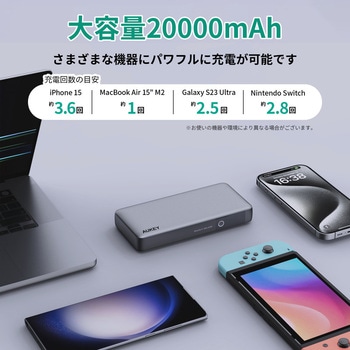 モバイルバッテリー AUKEY(オーキー)