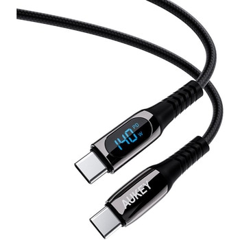 140W USB-C TO Cケーブル 2M AUKEY(オーキー)