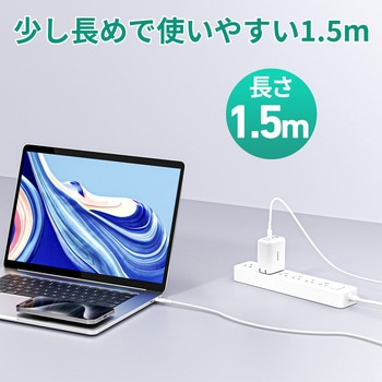 60W USB-C TO Cケーブル 1.5M AUKEY(オーキー)