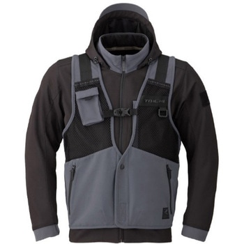 RSJ347 �I�[�o�[���b�v ���b�V���p�[�J RS�^�C�` �FBLACK/GUNMETAL �T�C�YL  RSJ347 06107617