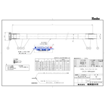 ライトブルーホース(散水用ホース)1．3MPa 黄銅製町野式金具 報商製作所