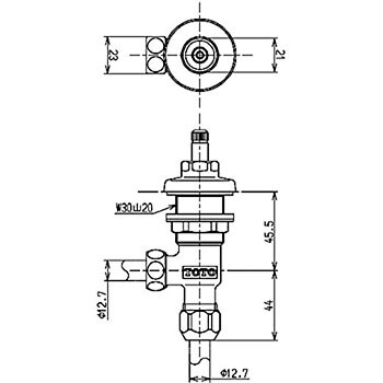 TH536-1 バルブ部(TGL500型用) 1個 TOTO 【通販サイトMonotaRO】