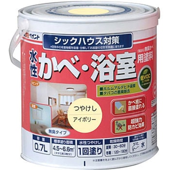 水性つや消し かべ・浴室用塗料 アトムハウスペイント
