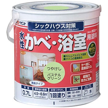 水性つや消し かべ・浴室用塗料 アトムハウスペイント