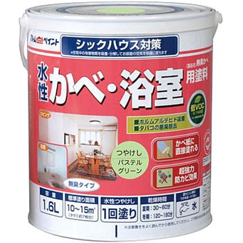 水性つや消し かべ・浴室用塗料 アトムハウスペイント