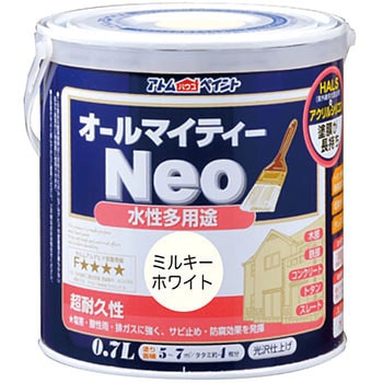 水性つやあり多用途塗料 オールマイティーネオ アトムハウスペイント