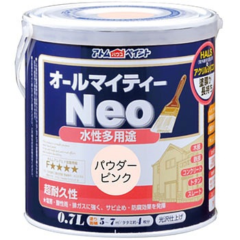 水性つやあり多用途塗料 オールマイティーネオ アトムハウスペイント