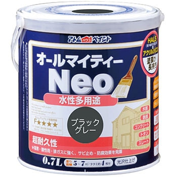 水性つやあり多用途塗料 オールマイティーネオ アトムハウスペイント