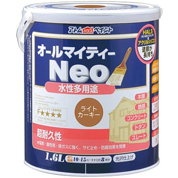 水性つやあり多用途塗料 オールマイティーネオ アトムハウスペイント