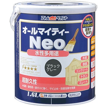水性つやあり多用途塗料 オールマイティーネオ アトムハウスペイント