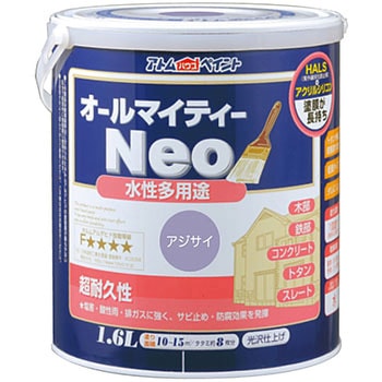 水性つやあり多用途塗料 オールマイティーネオ アトムハウスペイント