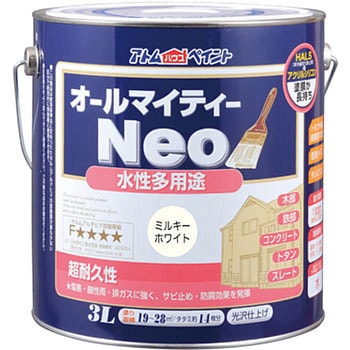 水性つやあり多用途塗料 オールマイティーネオ アトムハウスペイント